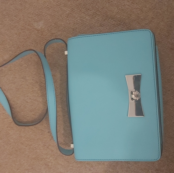 kate spade Handbags - Kate spade new York sling hand bag teal/blue/green